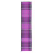 Chemin De Table Court Runner table Plaid violet (Devant)