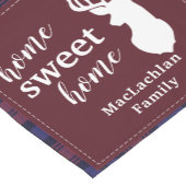 Chemin De Table Court Rusti Plaid Tartan Christmas Clan MacLachlan (Coin)