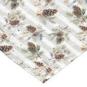 Chemin De Table Court Rustic Boho Christmas Pine Farmhouse Pattern (Coin)