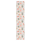 Chemin De Table Court Rustic Thanksgiving dinkey all-over print (Devant)