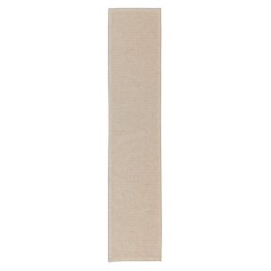 Chemin De Table Court Rustique Kraft papier blanc Modèle personnalisé
