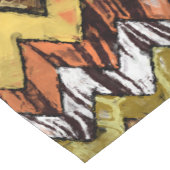 Chemin De Table Court Safari de Chevron (Coin)