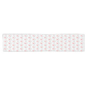 Chemin De Table Court Saint Valentin Amour & Coeurs (Horizontal)