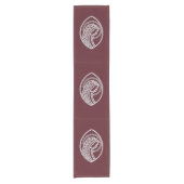 Chemin De Table Court Sainte Vierge Marie, dentelle (Devant)