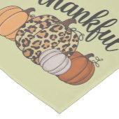 Chemin De Table Court Saison Citrouille léopard Thanksgiving Halloween a (Coin)