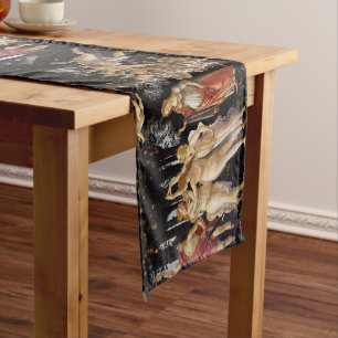 Chemin De Table Court Sandro Botticelli - La Primavera