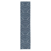 Chemin De Table Court Sashiko bleu (Devant)