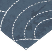 Chemin De Table Court Sashiko bleu (Coin)