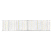 Chemin De Table Court Scandinavian Folk Art Motif Runner Table (Horizontal)