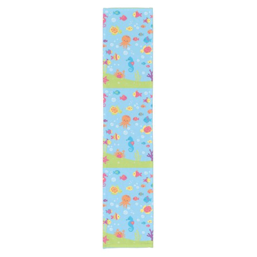 Chemin De Table Court Scene.ai sous-marin mignon (Devant)