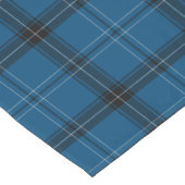 Chemin De Table Court Scottish Ramsay Blue Tartan (Coin)