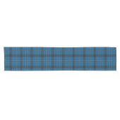 Chemin De Table Court Scottish Ramsay Blue Tartan (Horizontal)