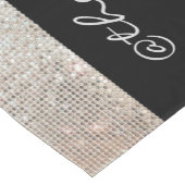 Chemin De Table Court Séquence argentée (Coin)