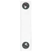 Chemin De Table Court Serene White Dove (Devant)