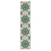 Chemin De Table Court Shamrock Rainbows. Saint-Patty's Day (Devant)