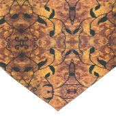 Chemin De Table Court Silhouette abstraite de feuille d'automne (Coin)