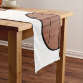 Chemin De Table Court simple minimum de basketball de basketball matelas (In Situ)