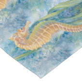 Chemin De Table Court Skin de table à chevaux de mer doux (Coin)