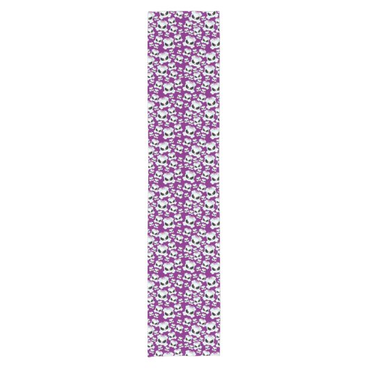 Chemin De Table Court Skullz Girly (Devant)