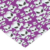 Chemin De Table Court Skullz Girly (Coin)