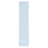 Chemin De Table Court Sky Blue Trellis (Devant)