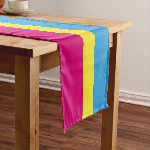Chemin De Table Court SlipperyJoe's pansexual pride flag pi sans sexe