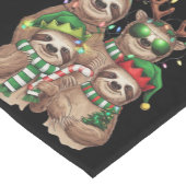 Chemin De Table Court Sloth Christmas Joyeux Slothmas Sloth Lover Cadeau (Coin)