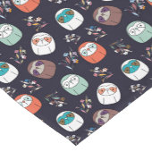 Chemin De Table Court Sloth sombre (Coin)