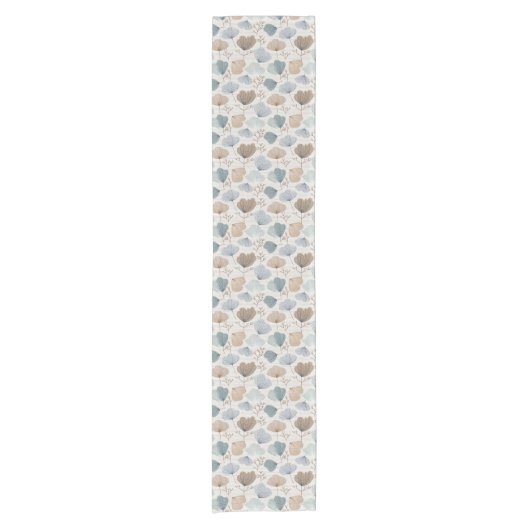 Chemin De Table Court Soft Spring Botanical Table Runner (Devant)