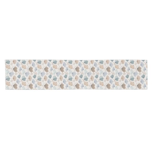Chemin De Table Court Soft Spring Botanical Table Runner (Horizontal)