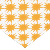 Chemin De Table Court Soleil orange jaune soleil (Coin)