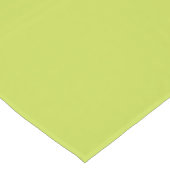 Chemin De Table Court Solid color avocado light green (Coin)