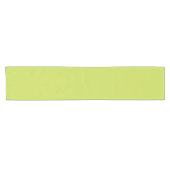 Chemin De Table Court Solid color avocado light green (Horizontal)