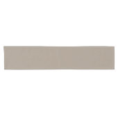 Chemin De Table Court Solide taupe brun roux (Horizontal)