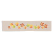 Chemin De Table Court Sorties d'automne éparpillées Thanksgiving Table R (Horizontal)