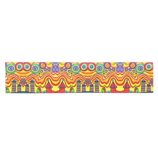 Chemin De Table Court Souvenirs de Russia Table Runner (Horizontal)