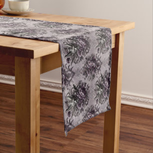 Chemin De Table Court Souverain des morts-vivants - Floral gothique