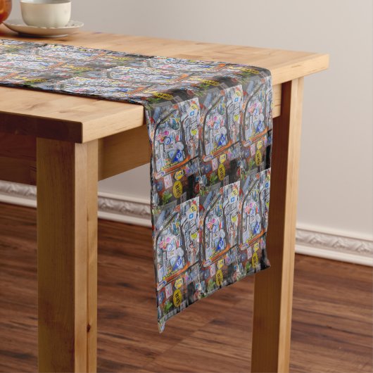 Chemin De Table Court Stickers (In Situ)