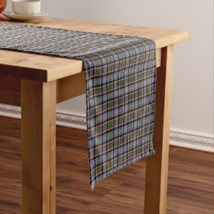 Chemin De Table Court Stirling et Bannockburn Scotland District Tartan