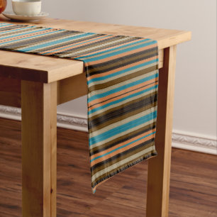 Chemin De Table Court Stripes du sud-ouest 20