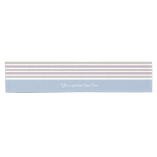 Chemin De Table Court Stripes Motif exécution de table personnalisée