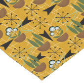 Chemin De Table Court Style Cinties | Ménages en or | atomique (Coin)