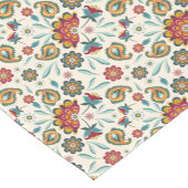 Chemin De Table Court Style floral d'Indonésien de Boho de batik (Coin)