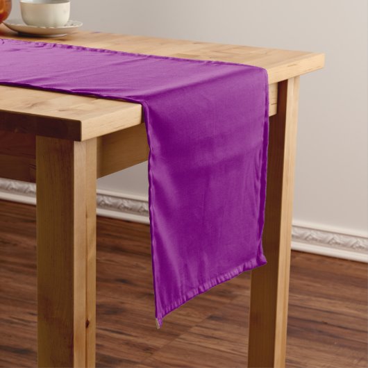 Chemin De Table Court Stylish Purple Table Runner for Dining and Events (In Situ)
