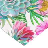 Chemin De Table Court Succulent jardin tropical (Coin)