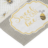 Chemin De Table Court Sucré comme peut "BEE" (Coin)