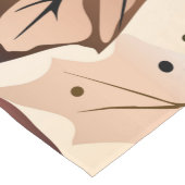 Chemin De Table Court Superbe coureur de table Feuille de feuillage d'au (Coin)