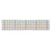 Chemin De Table Court Surface composée de tulipe (Horizontal)
