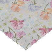 CHEMIN DE TABLE COURT SWEETPEAS COLORÉ (Coin)