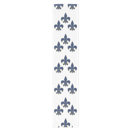 Chemin De Table Court Symbole de Fleur de Lis (Devant)